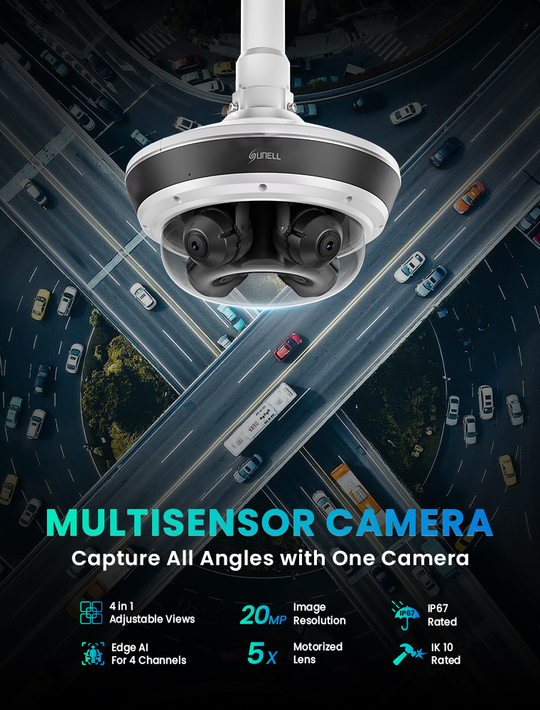 Multi Sensor Camera Small Sunell-西班牙语