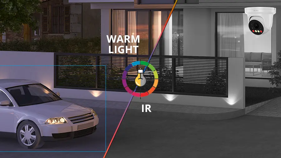 Doppia illuminazione intelligente a colori