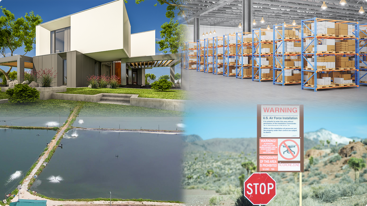 Where to Use Active Deterrence Camera？