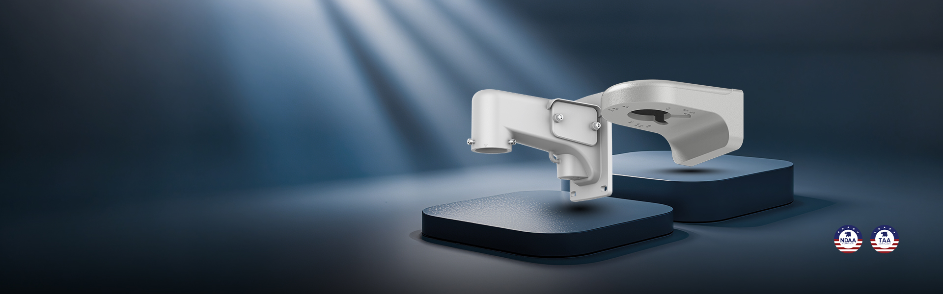 Meet all your installation needs, such as: wall mounting, ceiling mounting, pole mounting, corner mounting, etc.