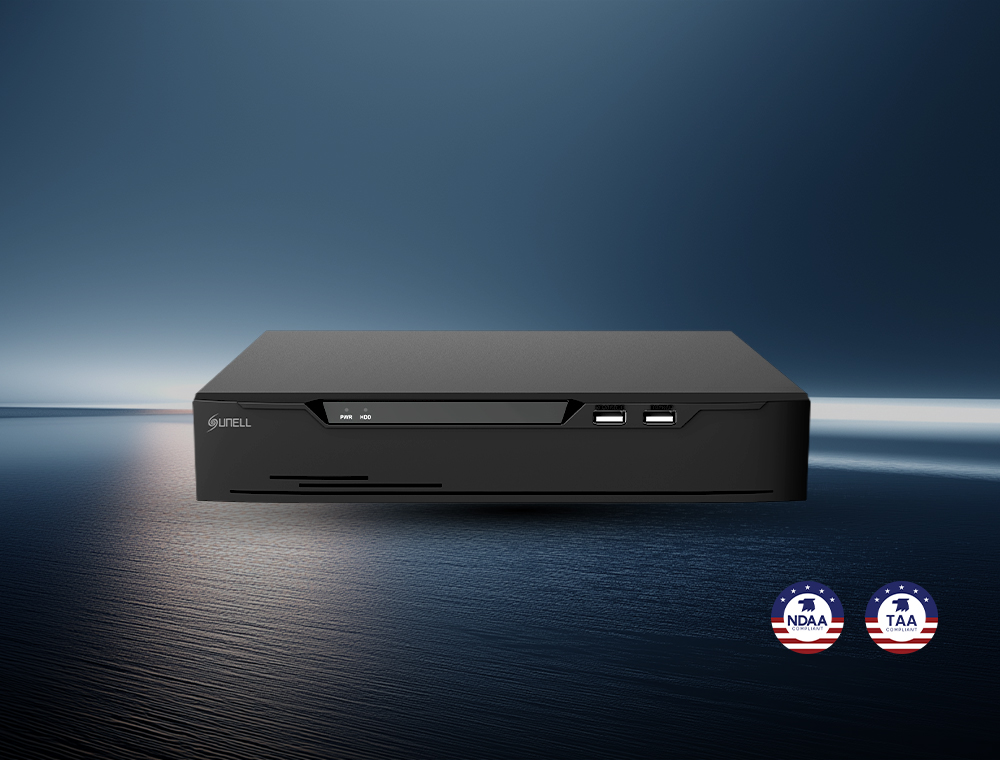 Lite Series network video recorders are designed for optimum cost performance with strict Sunell quality standards.