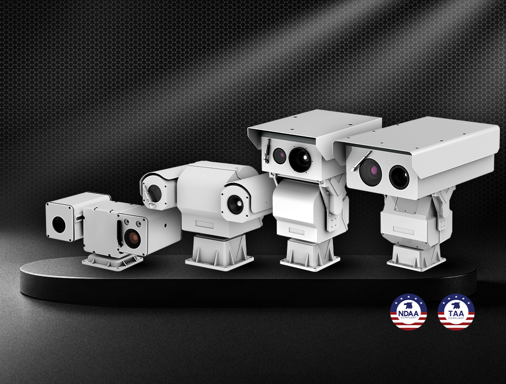 Equipped with thermal and optical channels for long-range temperature measurements, plus a positioning system and stable PTZ cameras for steady operation at great heights.