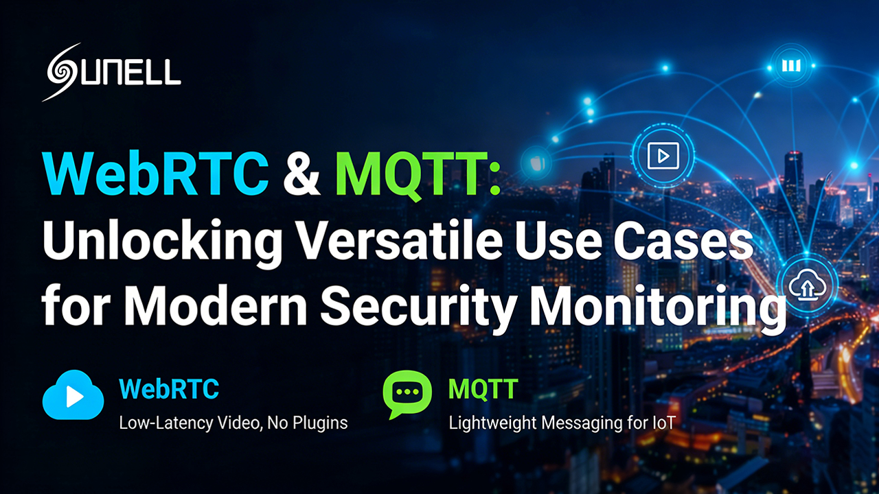 WebRTC & MQTT: Unlocking Versatile Use Cases for Modern Security Monitoring