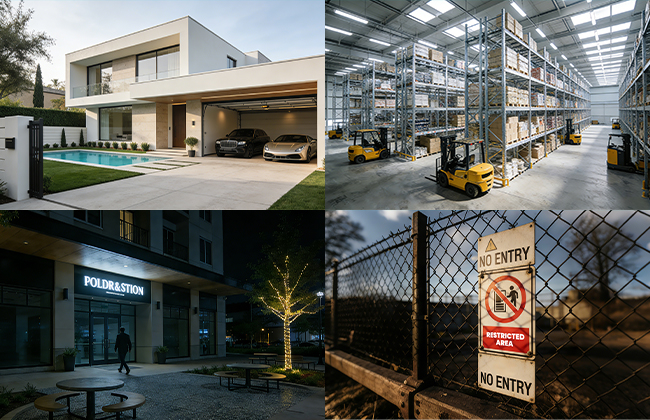 Where to Use Active Deterrence Camera？