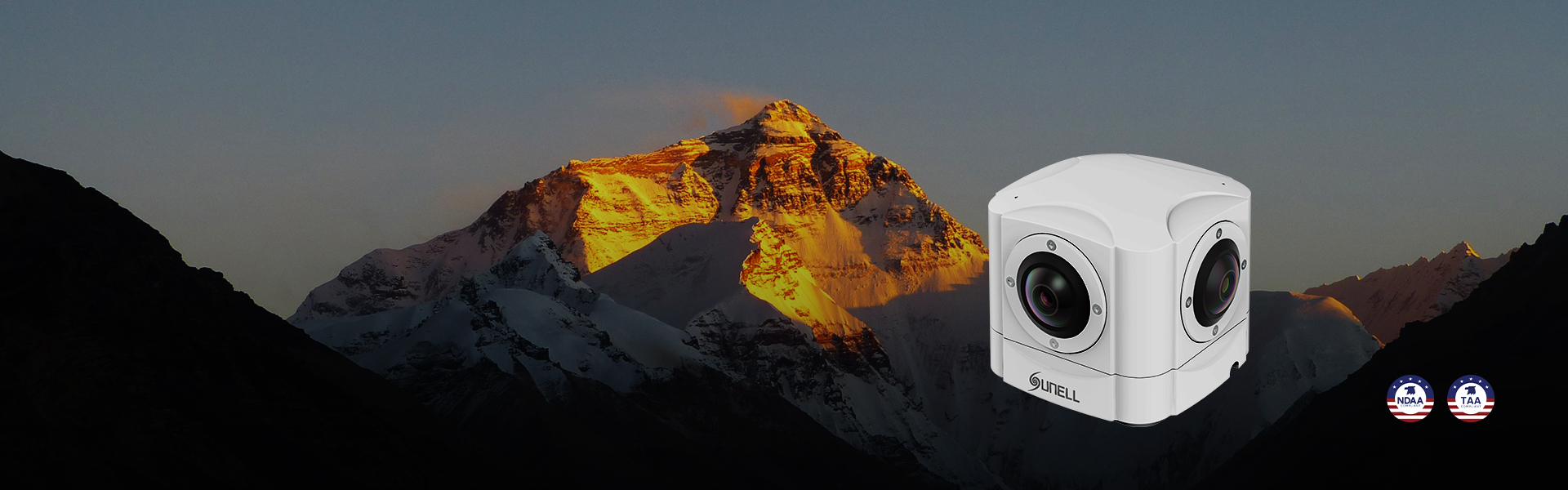 Panoramic Camera Series features advanced technology, bringing 180°, 360° HD panoramic viewing experience.