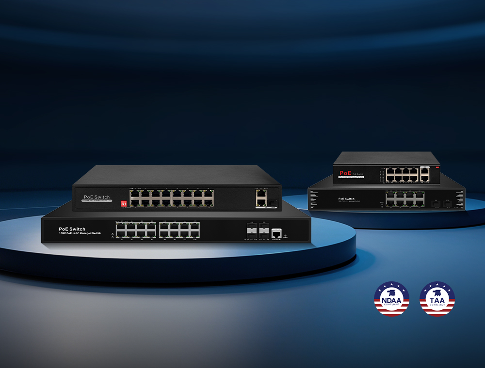 Stable power and data transmission for efficient security network management.