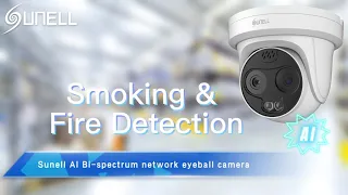 Sunell AI Bi-spectrum Network Eyeball Camera
