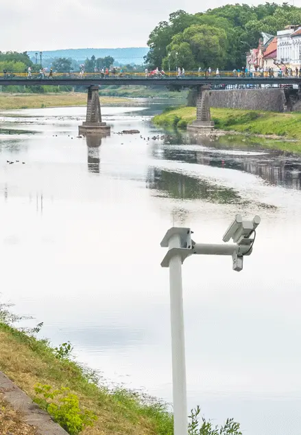 Soluzione di videosorveglianza e gestione fluviale