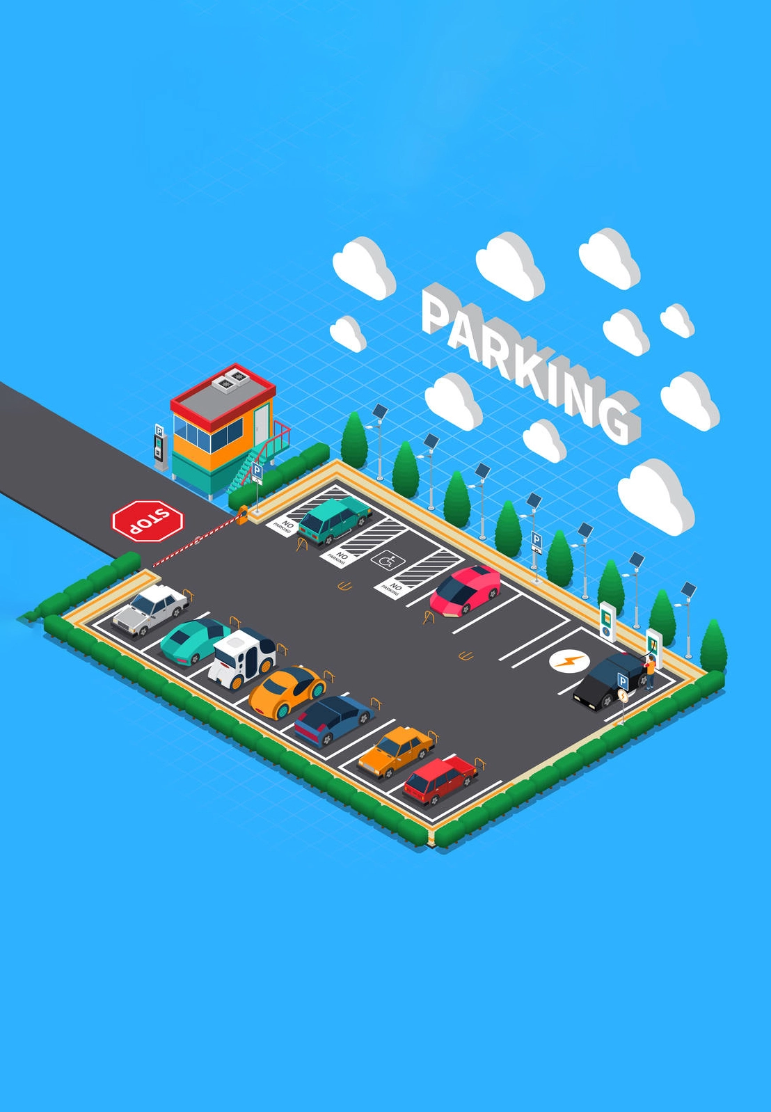 Rozwiązanie do zarządzania parkingiem